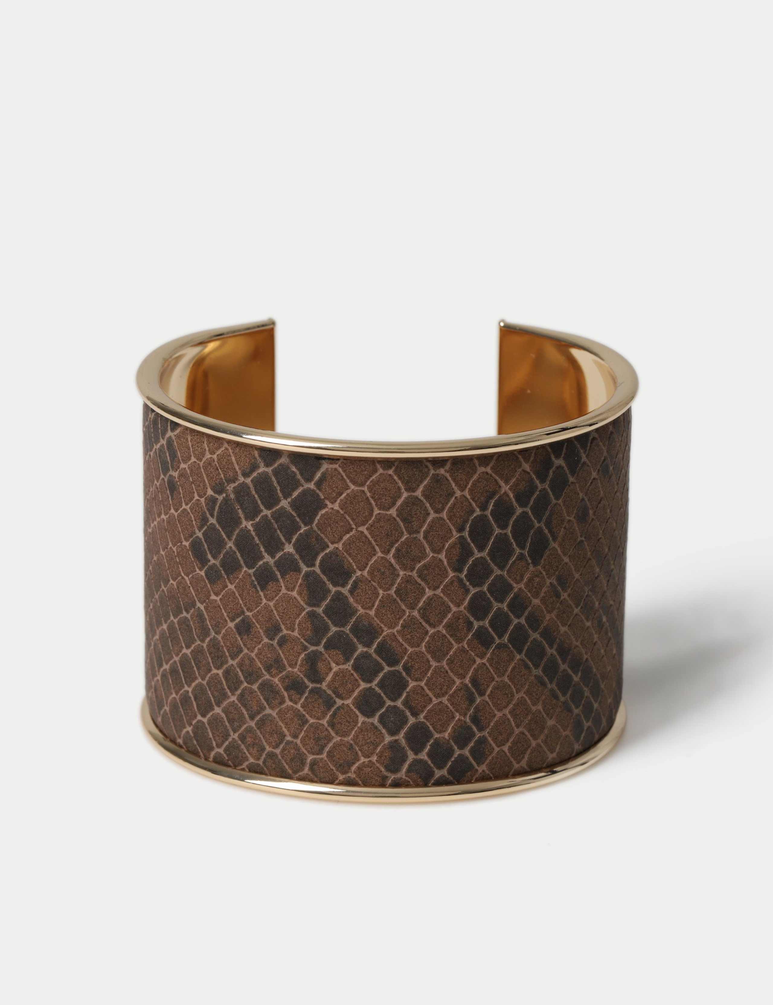 Snake Cuff Bracelet mixed material, UK version