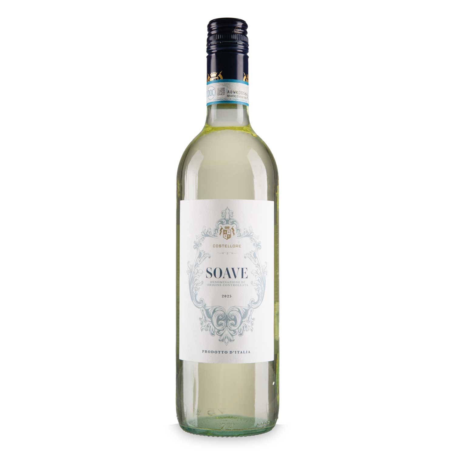 Costellore Soave DOC white wine, imported from the UK