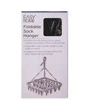 Peg basket and sock hanger with 36 pegs (British brand)