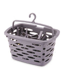 Peg Basket or Sock Hanger Laundry Drying Accessory with 36 Pegs
