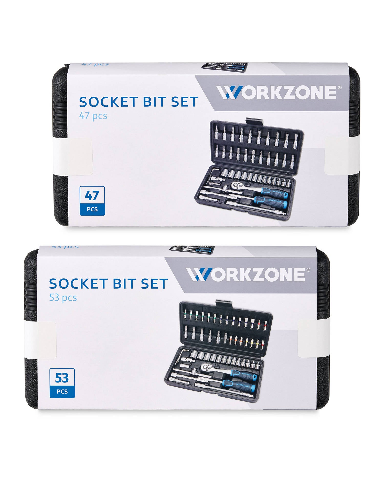 1/4 inch socket and bit set with ratchet, imported from the UK