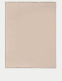Soft textured throw 130x170cm chenille finish fringed edges, imported from the UK