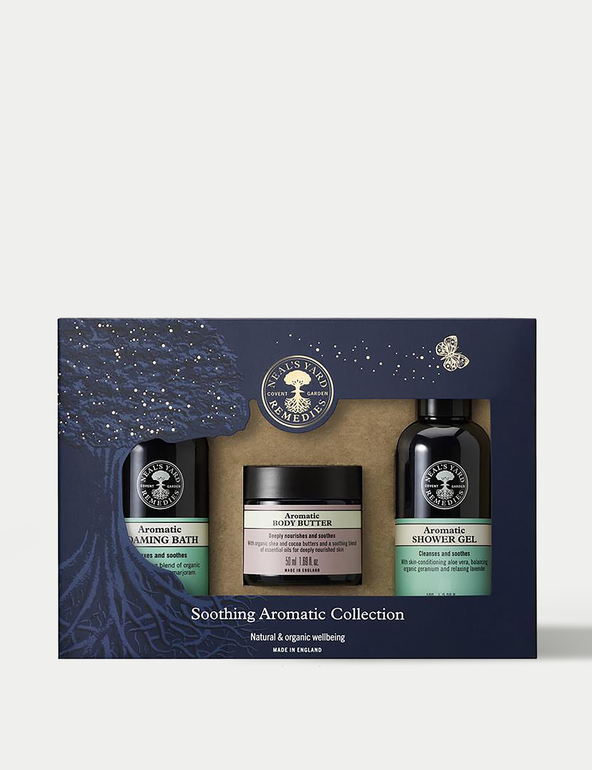 Neal's Yard Remedies Soothing Aromatic Collection bath set (British brand)