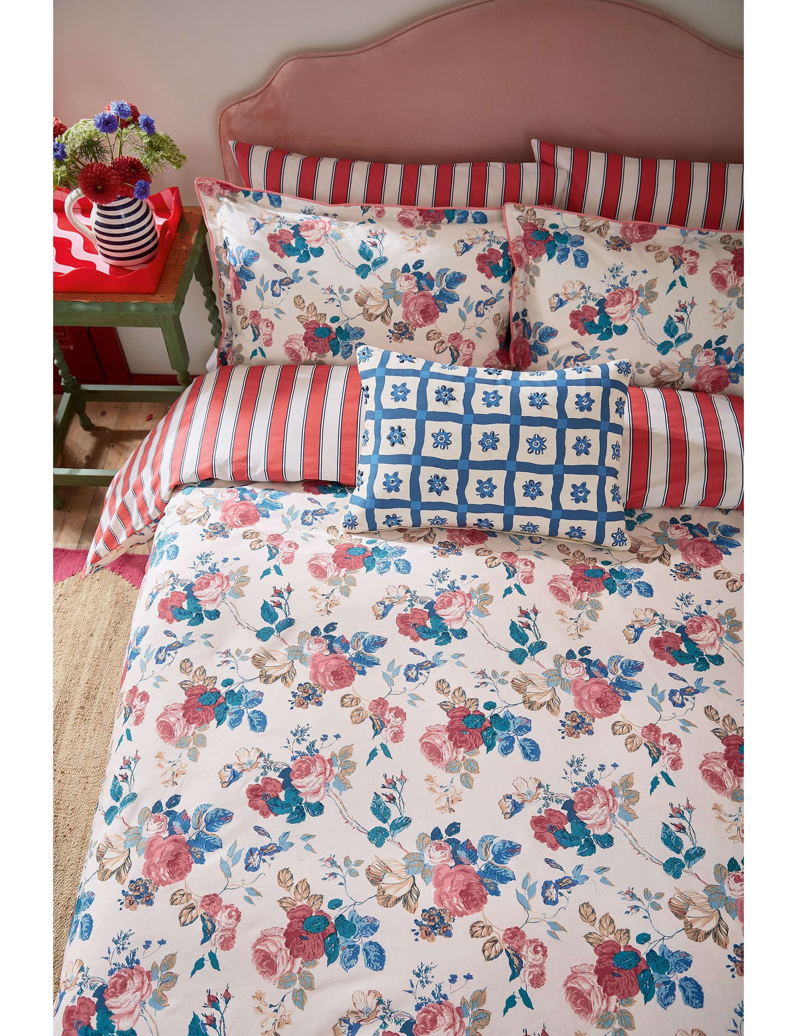 Land & Shore Sora scatter cushion 40x60cm, imported from the UK
