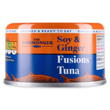 Soy and ginger flavoured fusion tuna in a can, UK version