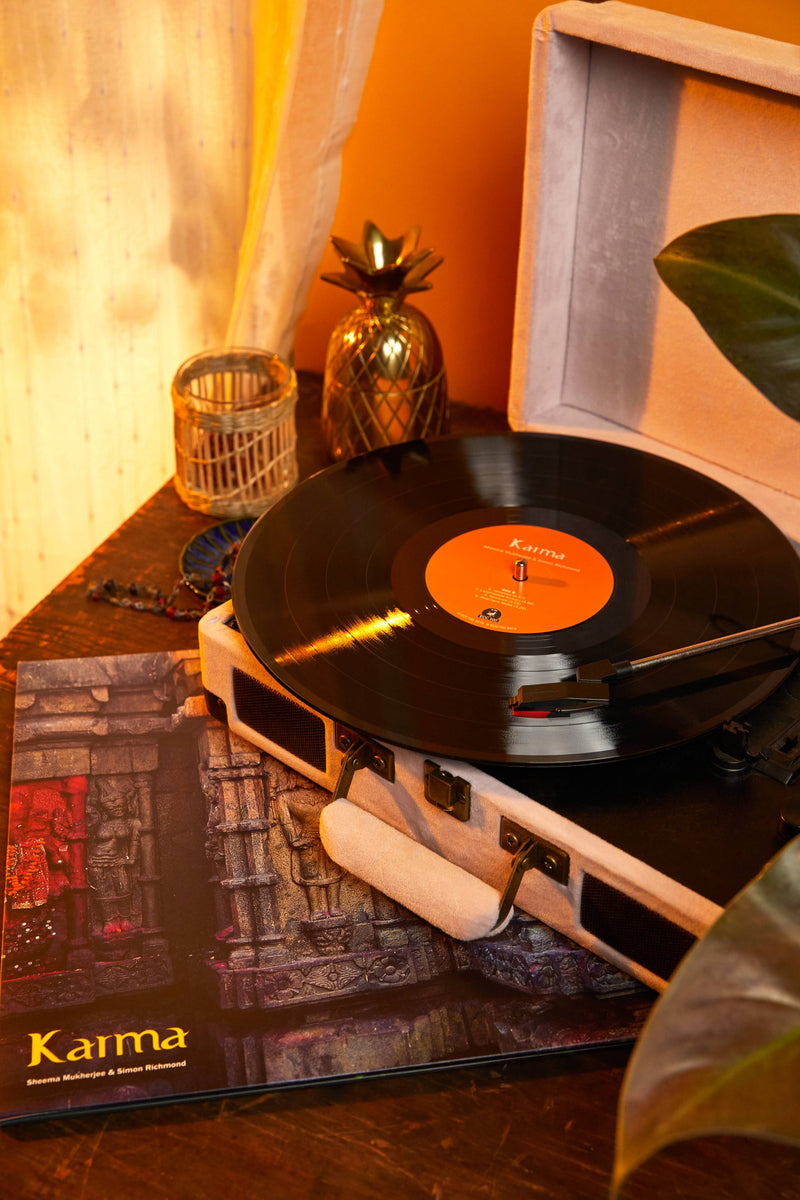 Vinyl record Karma with USB by Sheema Mukherjee - British product