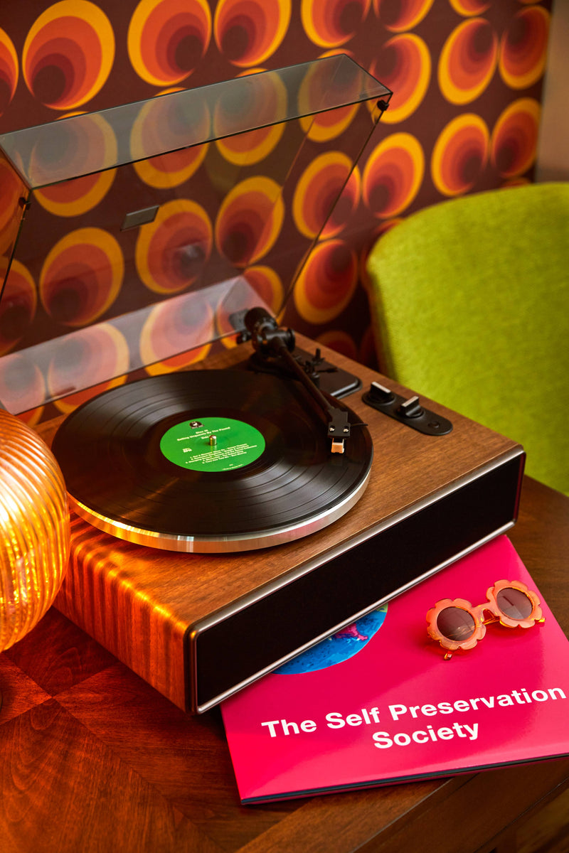 Self Preservation Society triple vinyl album with USB, imported from the UK
