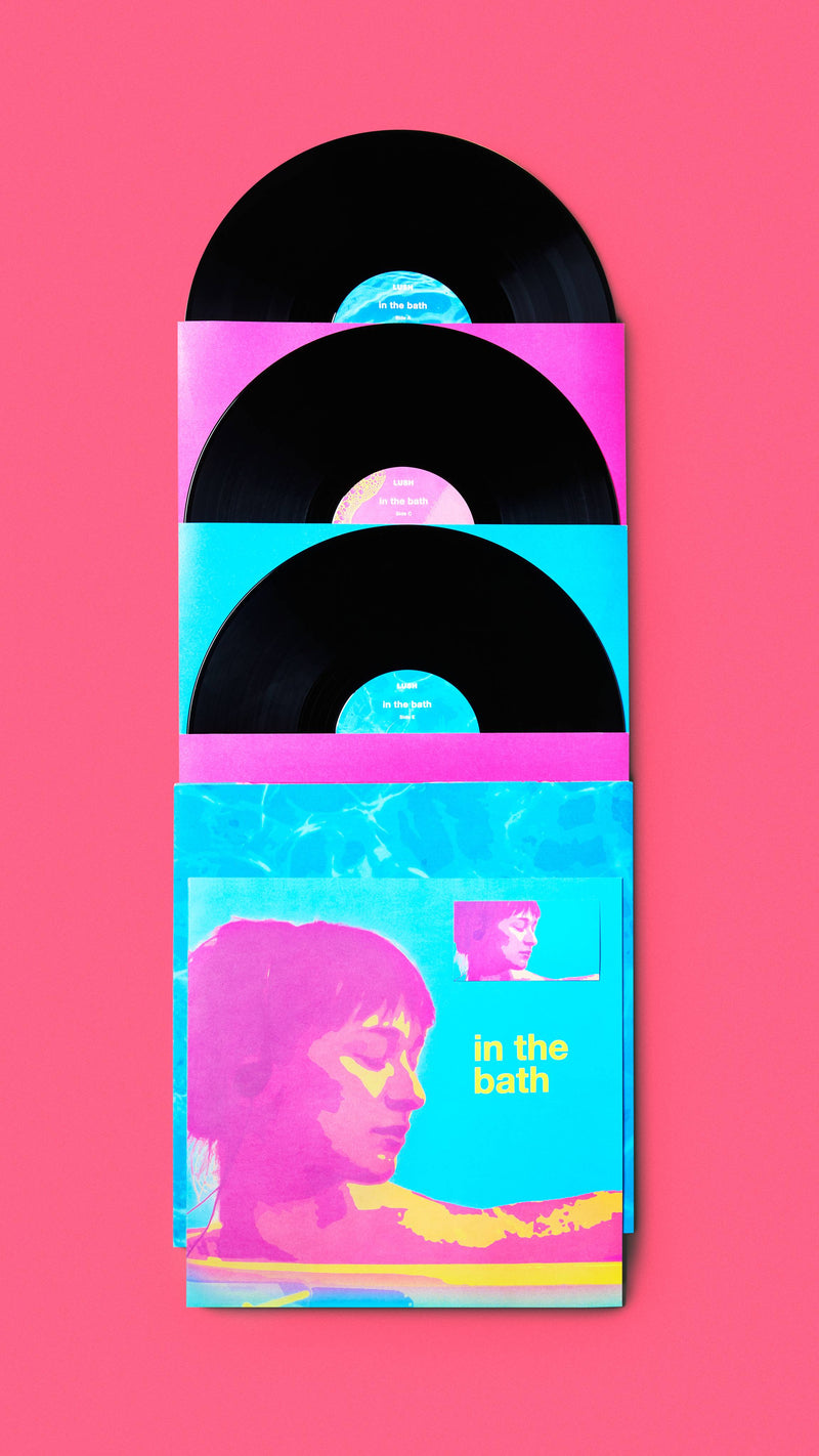 In The Bath triple vinyl album with download code - British product