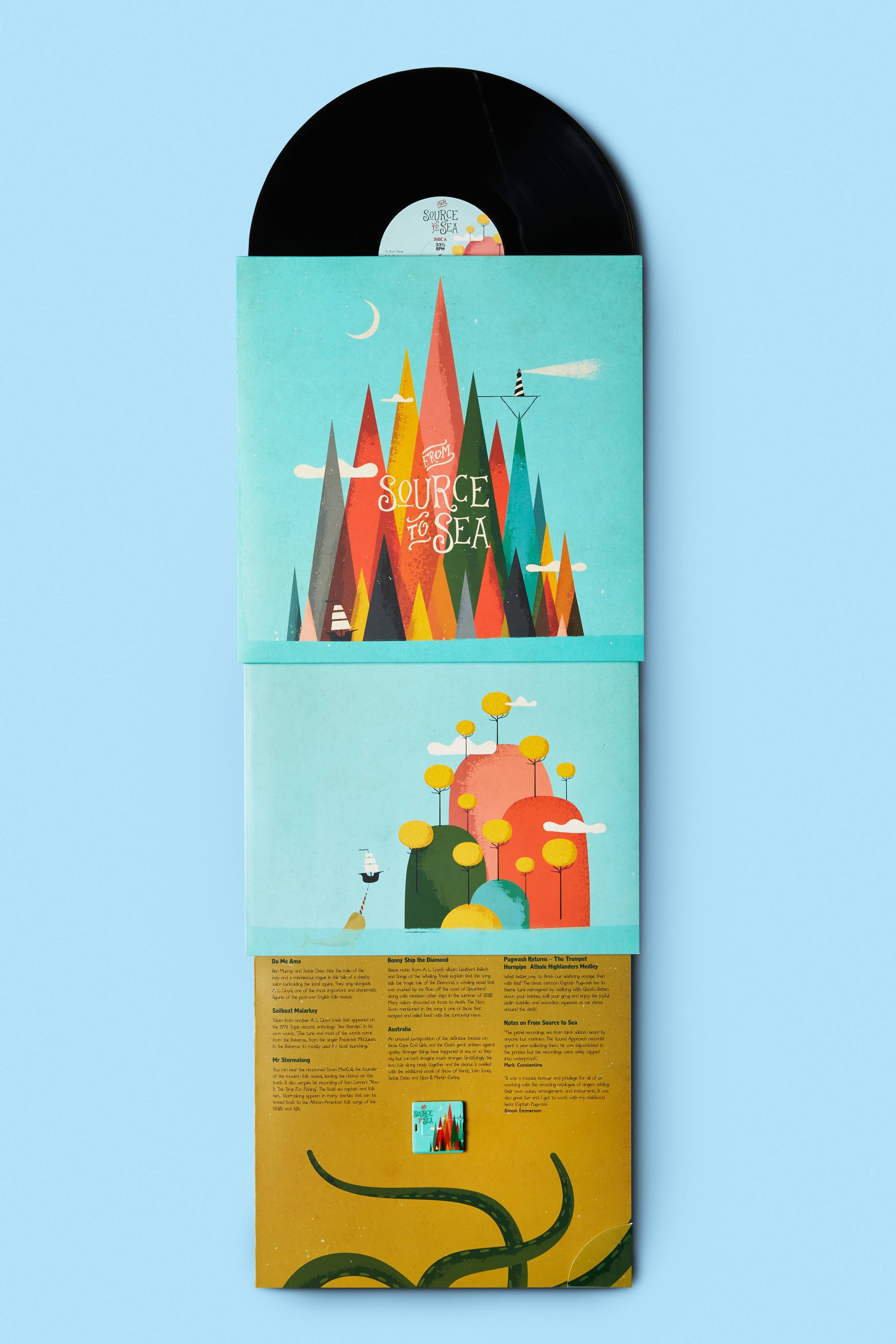 From Source To Sea vinyl with USB 12-inch, UK version