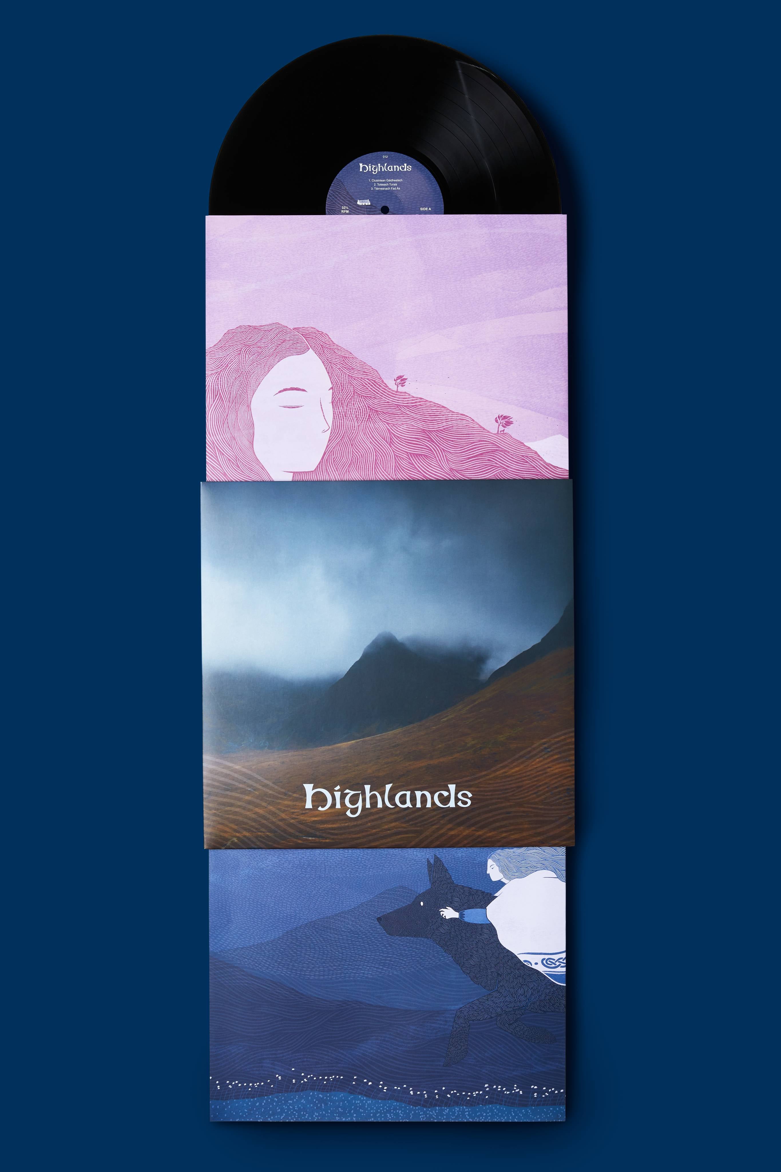 Lush Highlands 12-inch vinyl record (British brand)