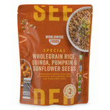 Quinoa and rice pouch with pumpkin and sunflower seeds, UK version