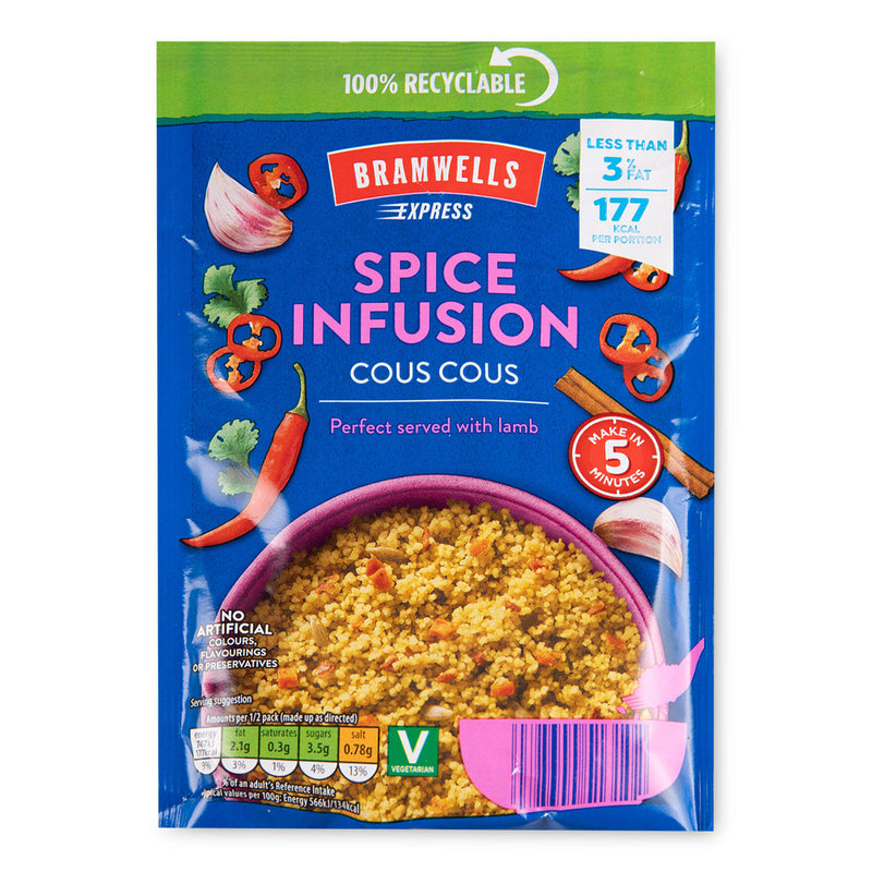 Cous cous spice infusion, imported from the UK