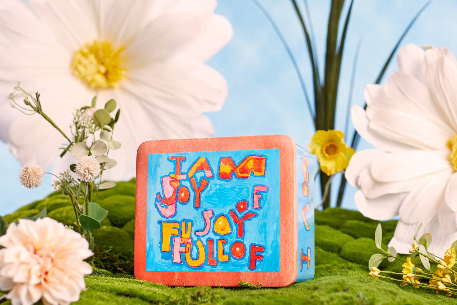 ARTHOUSE Unlimited I Am Full of Joy tin, imported from the UK