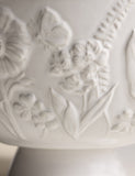 Spring Meadow footed serving bowl stoneware - British product