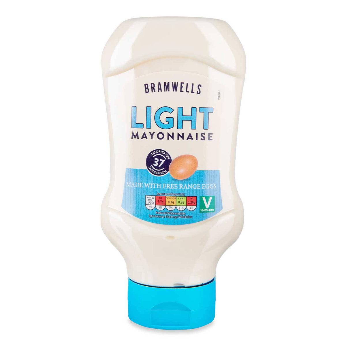 Light mayonnaise in a squeezy bottle, imported from the UK
