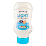 Light mayonnaise in a squeezy bottle, imported from the UK