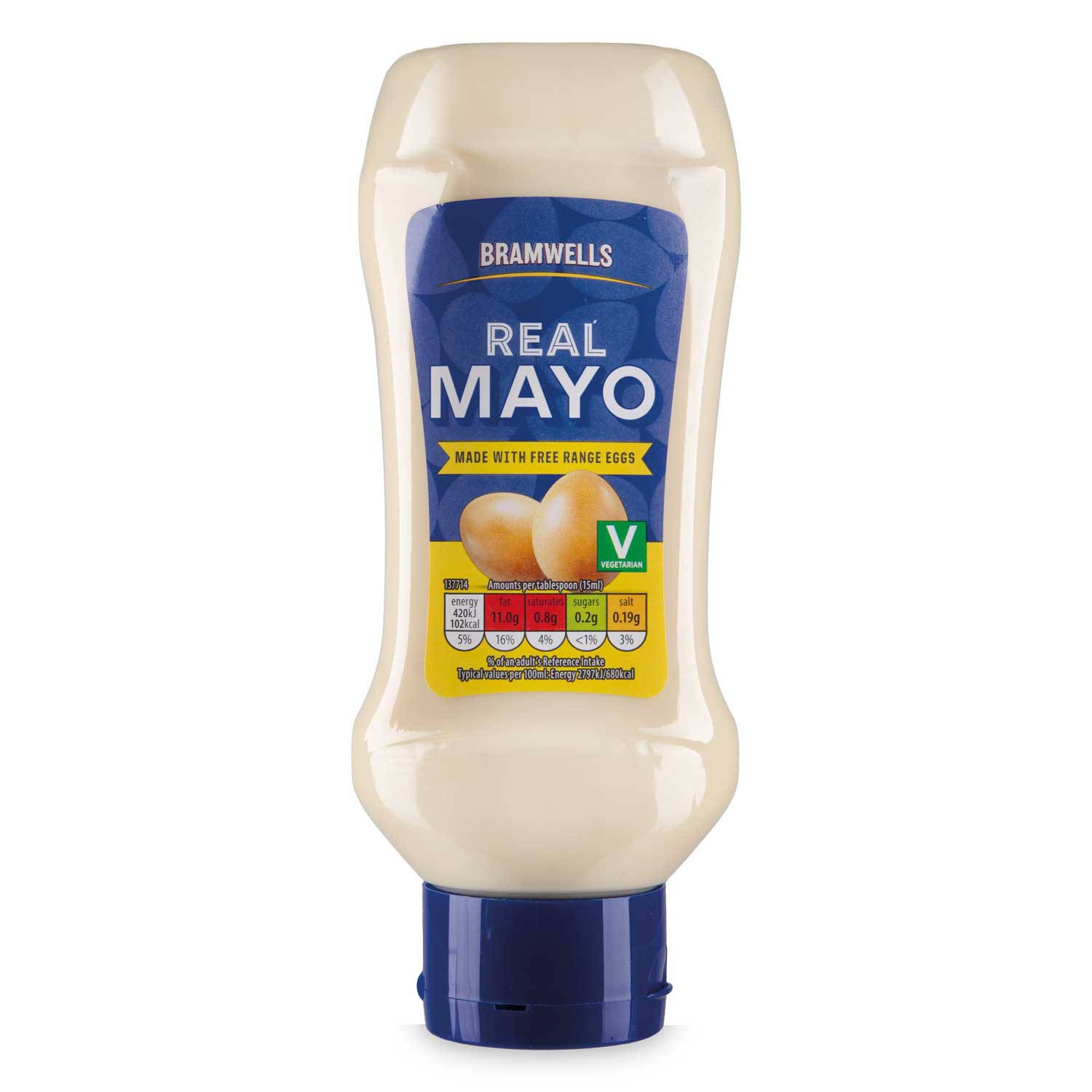 Squeezy real mayonnaise condiment, imported from the UK