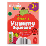 Squishy Snacks fruit pouches apple and strawberry 4 x 100g, UK version