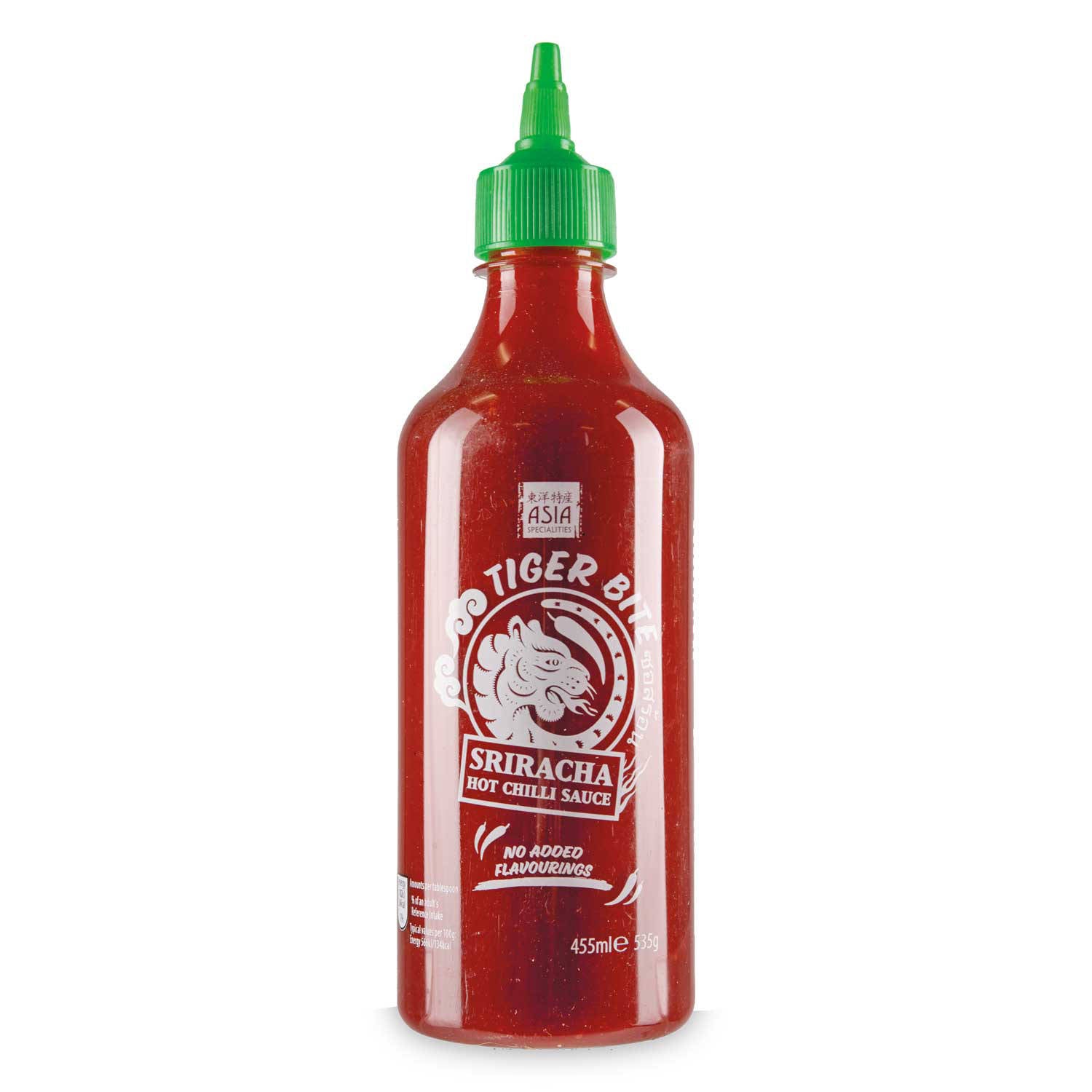 Asia Specialities Sriracha hot sauce (British brand)