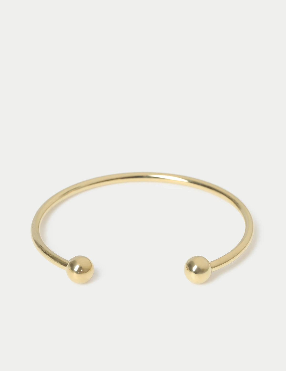 Stainless steel ball cuff bracelet - British product