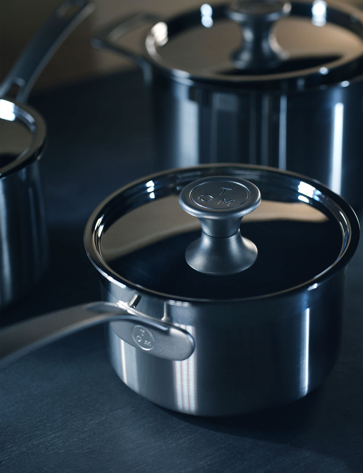 M&S X Tom Kerridge stainless steel 14cm saucepan (British brand)