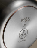 M&S X Tom Kerridge stainless steel 14cm saucepan (British brand)
