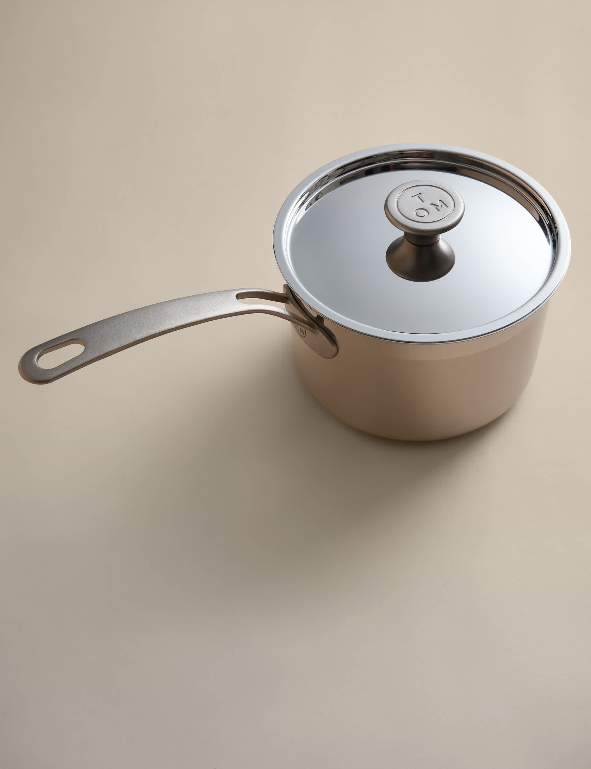 M&S X Tom Kerridge stainless steel 18cm saucepan (British brand)