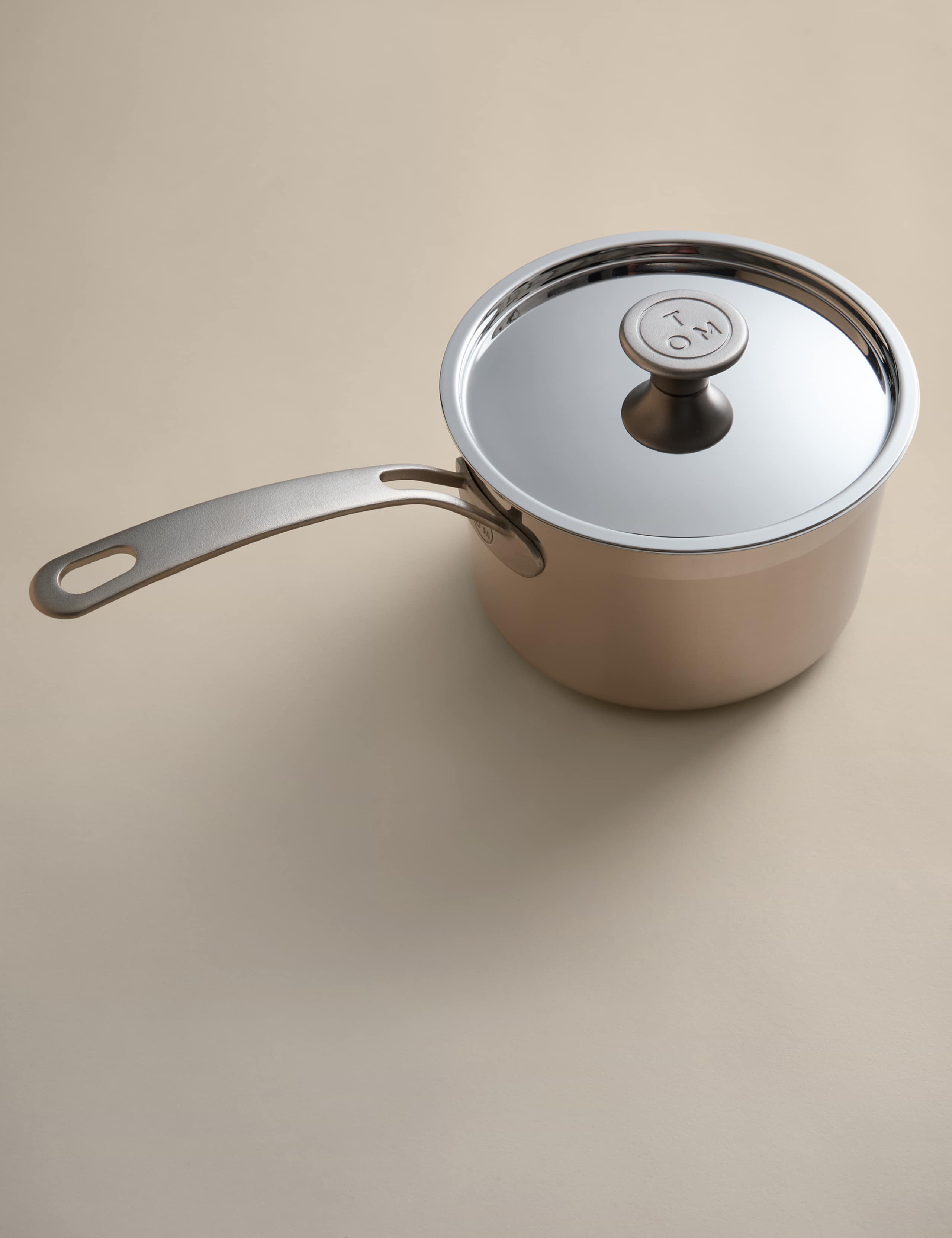 M&S X Tom Kerridge stainless steel 18cm saucepan (British brand)