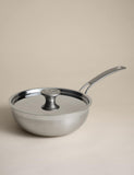 M&S stainless steel chef sauté pan 20cm, imported from the UK