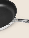 Stainless Steel Frying Pan Medium 24cm (British brand)