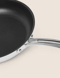 Stainless Steel Frying Pan Medium 24cm (British brand)