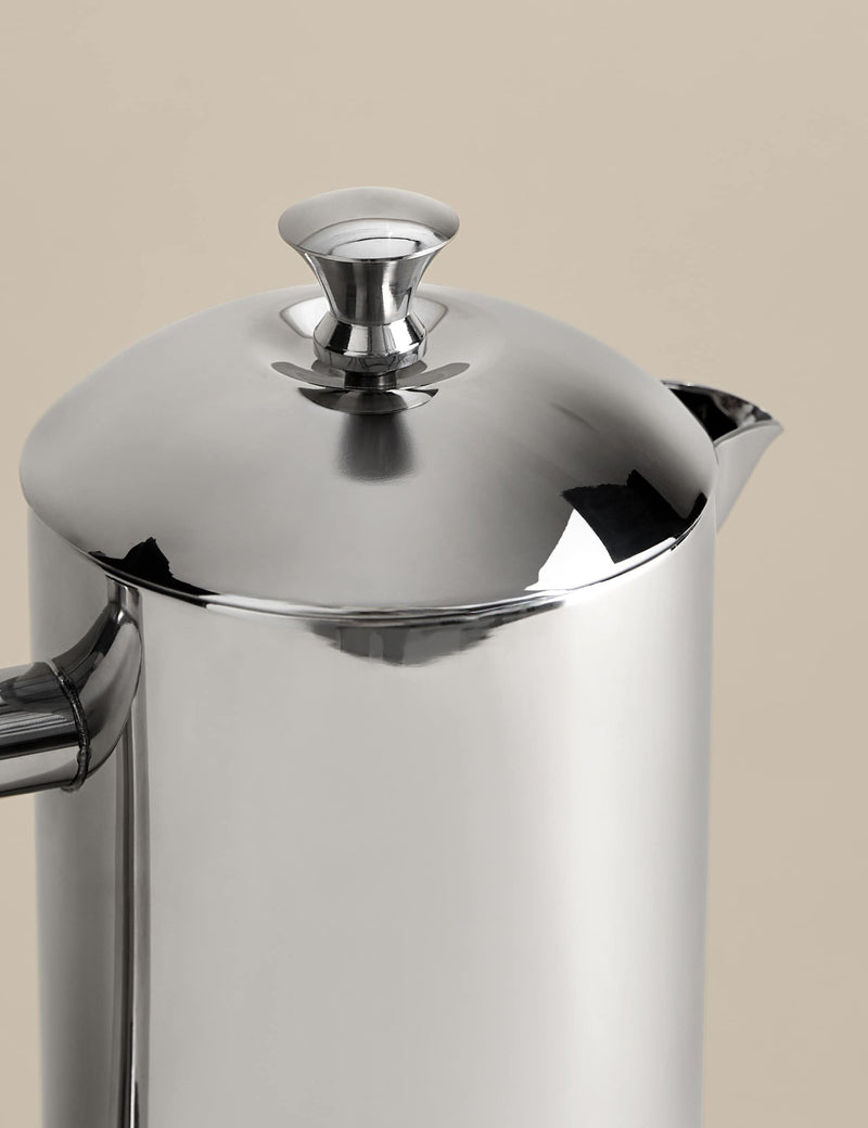 Stainless steel 8 cup cafetiere - British product