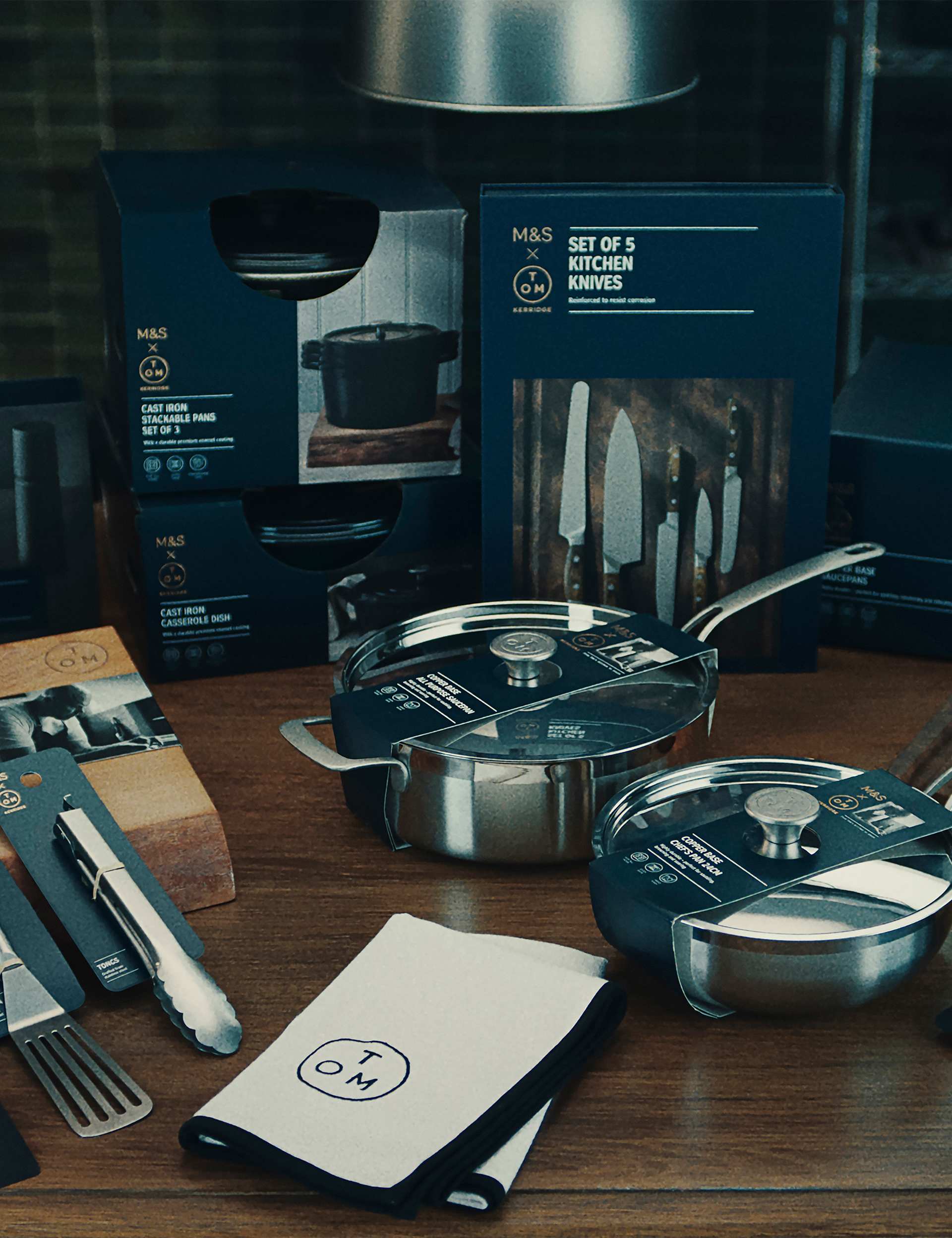 M&S Tom Kerridge stainless steel all purpose saucepan - British product