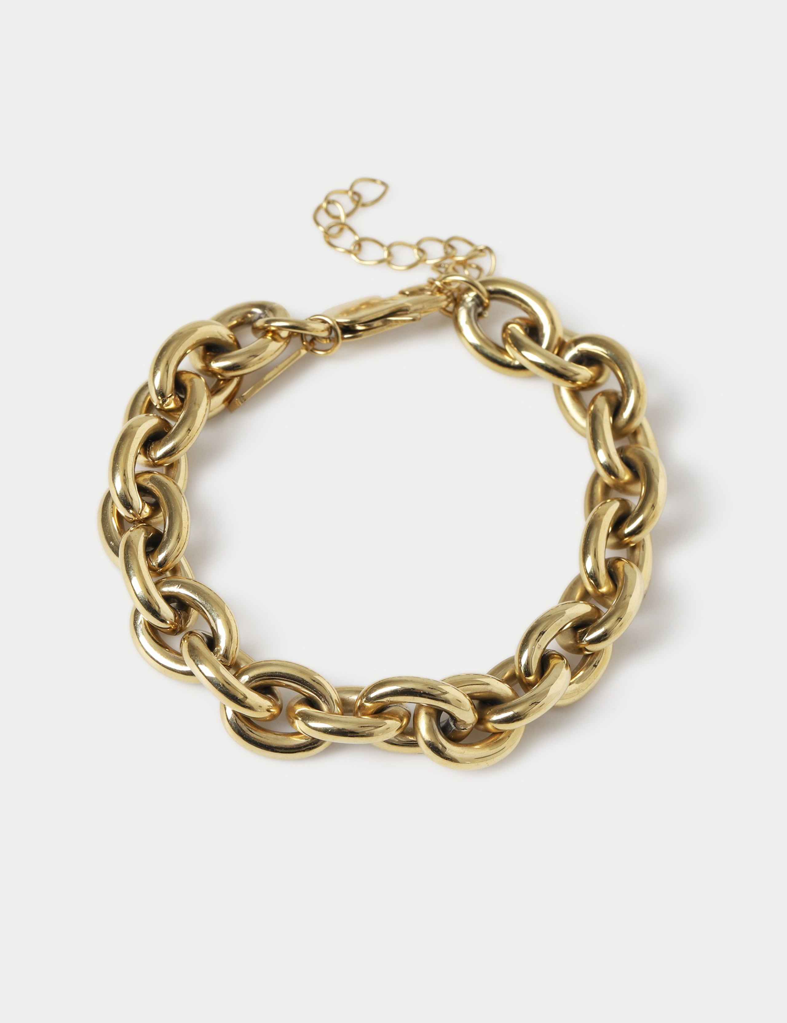 Autograph chunky chain bracelet stainless steel (British brand)
