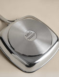 Stainless steel grill pan, UK version