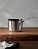 M&S stainless steel milk pan from Tom Kerridge, imported from the UK