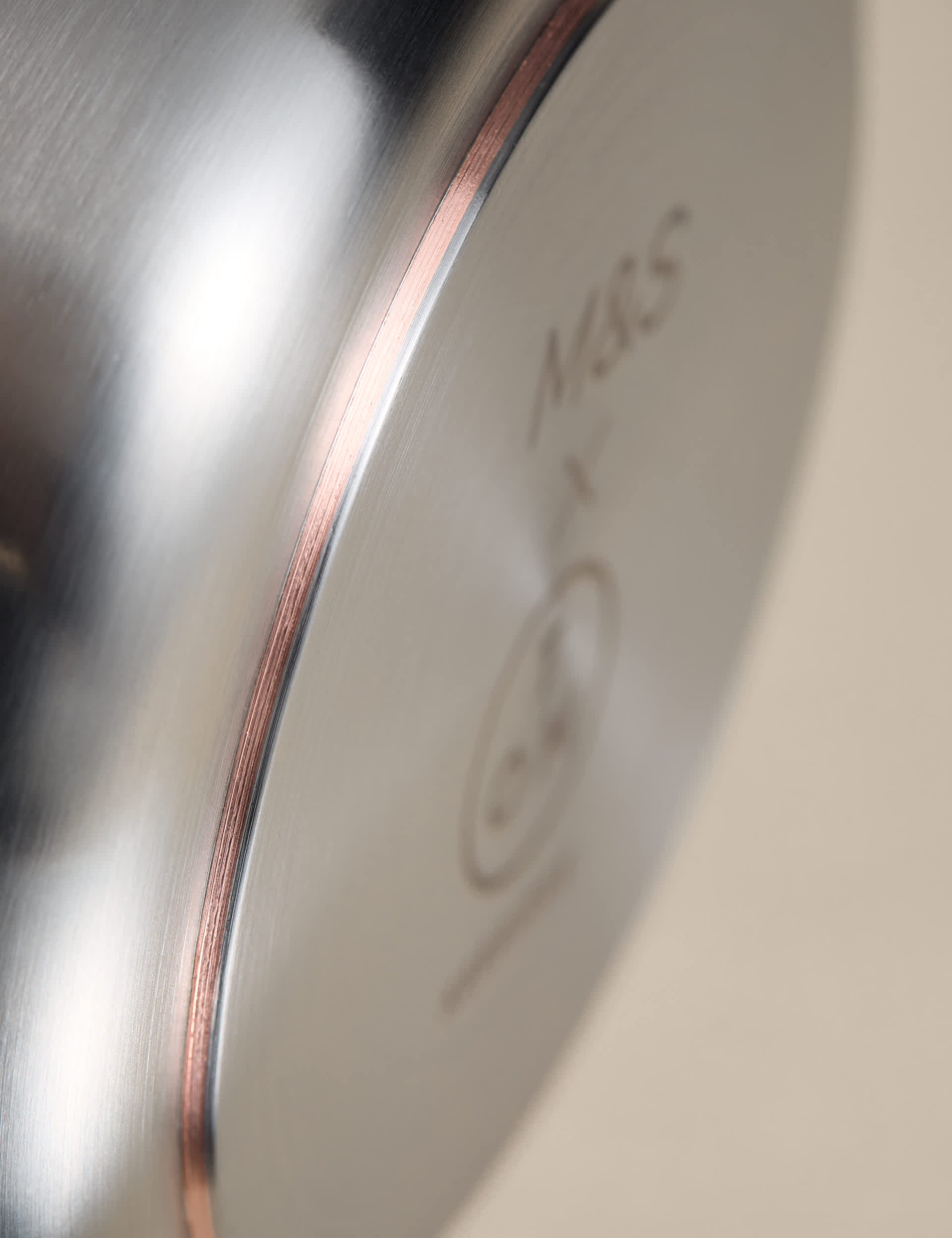 M&S stainless steel milk pan from Tom Kerridge, imported from the UK