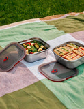 Black+Blum stainless steel lunch box 1.4 litre imported from the UK