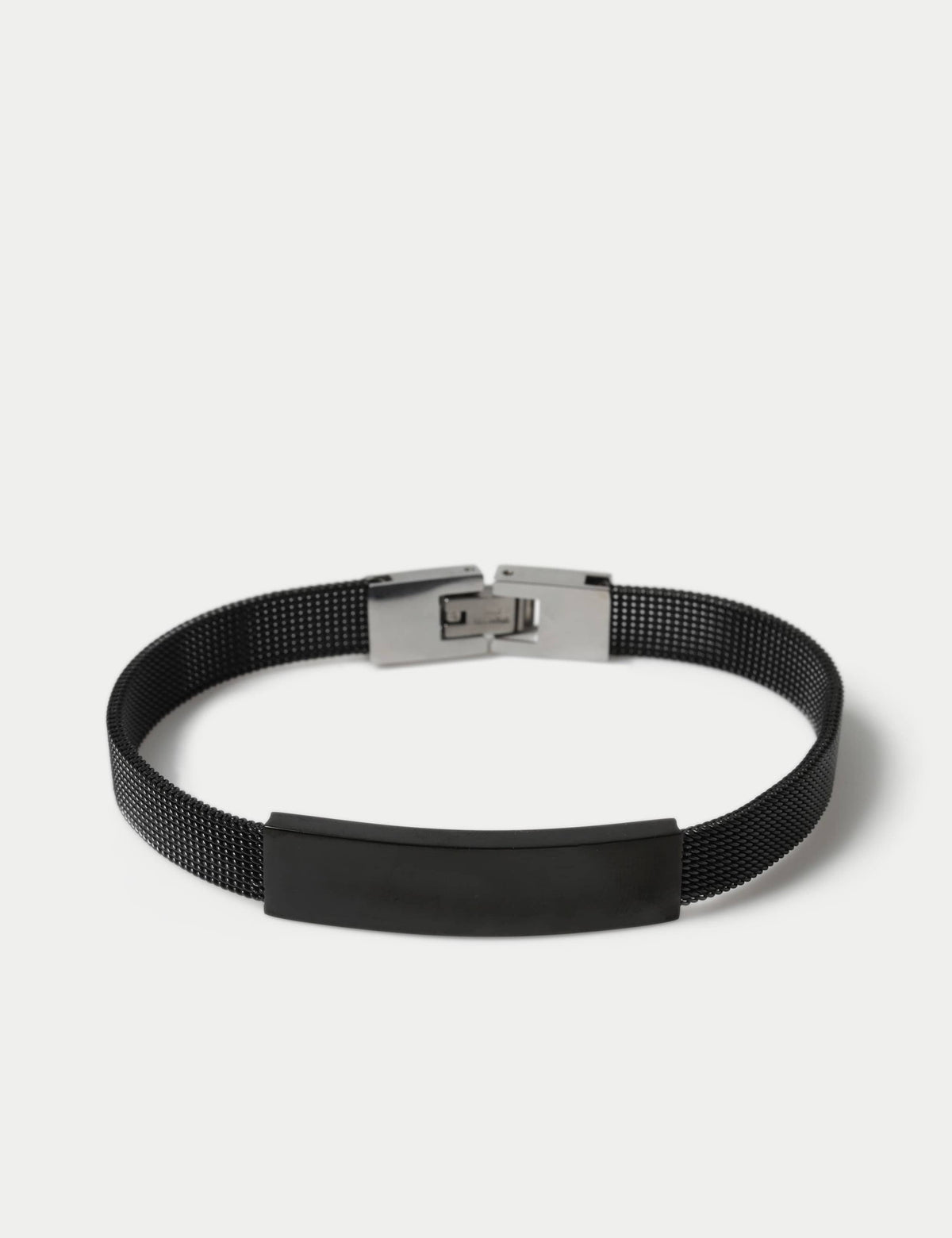 Armband aus Edelstahl mit Mesh-Bar, importiert aus dem Vereinigten Königreich