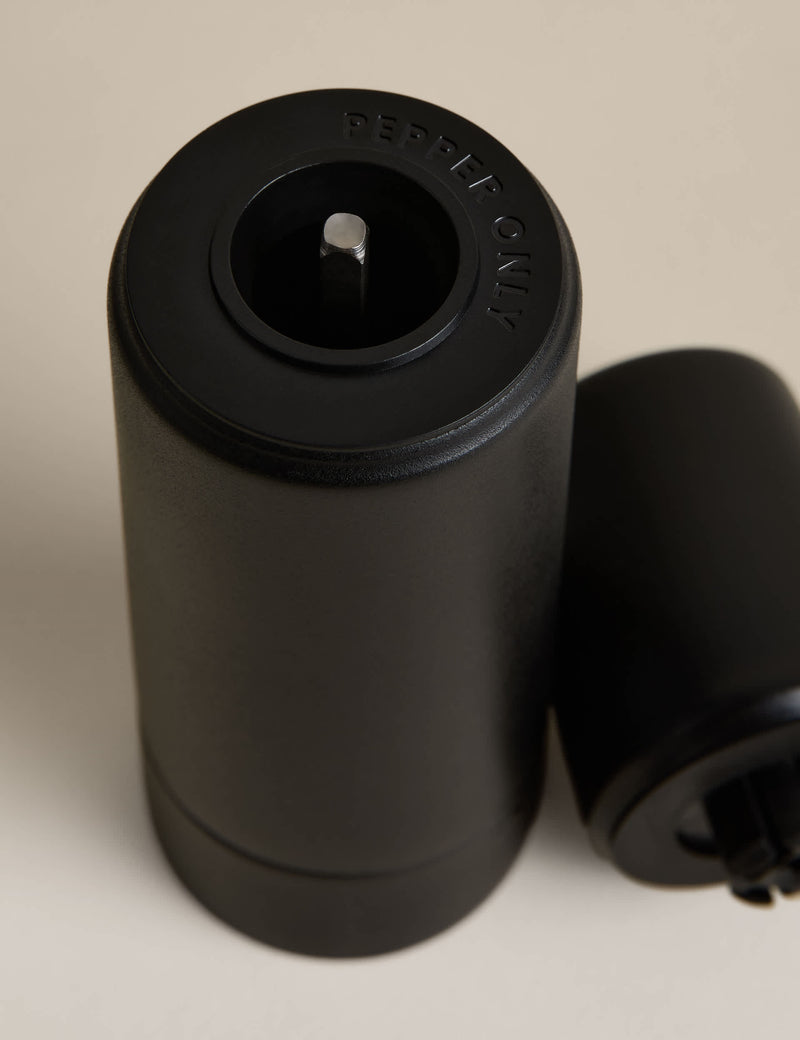 M&S stainless steel salt and pepper mills, imported from the UK
