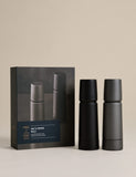 M&S stainless steel salt and pepper mills, imported from the UK