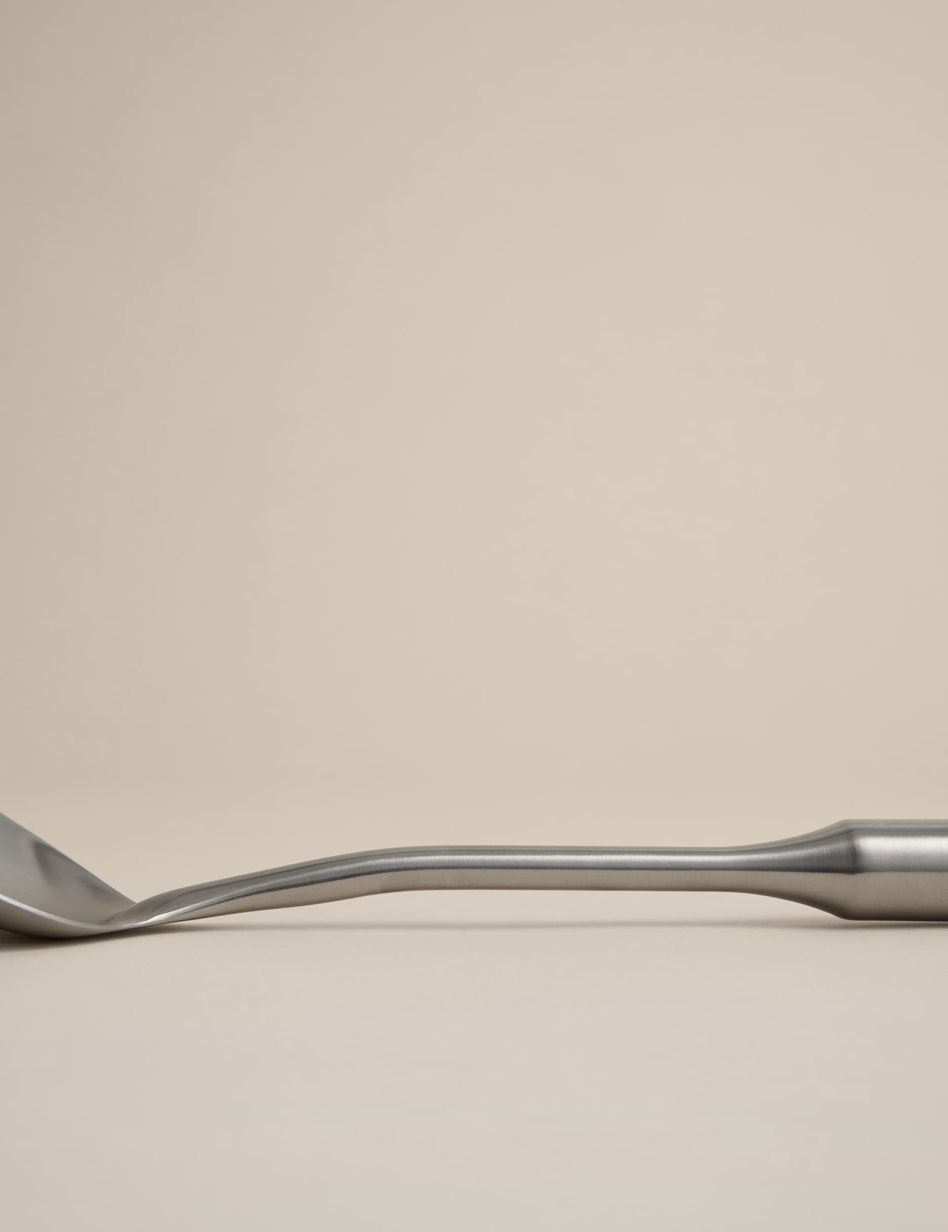 M&S Tom Kerridge stainless steel solid spoon 35cm - British product