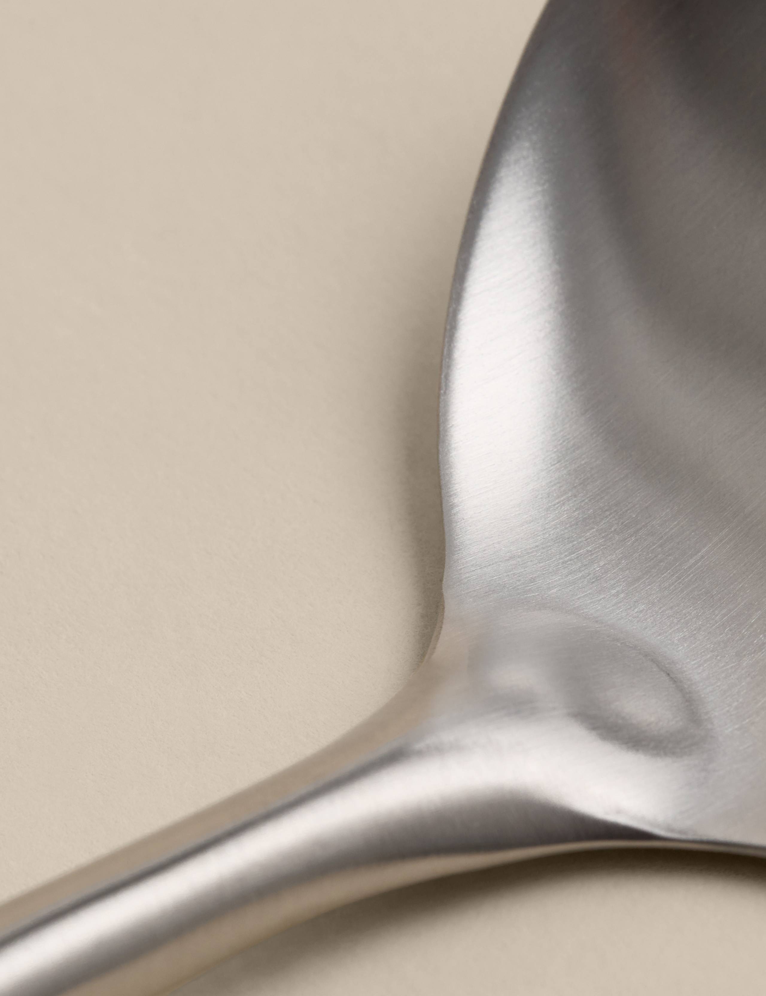 M&S Tom Kerridge stainless steel solid spoon 35cm - British product