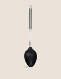Stainless steel solid spoon (British brand)