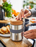 Black+Blum stainless steel thermo pot, imported from the UK