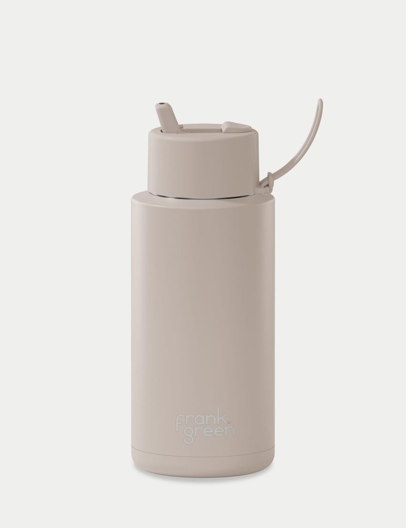 Frank Green stainless steel water bottle 1L, imported from the UK