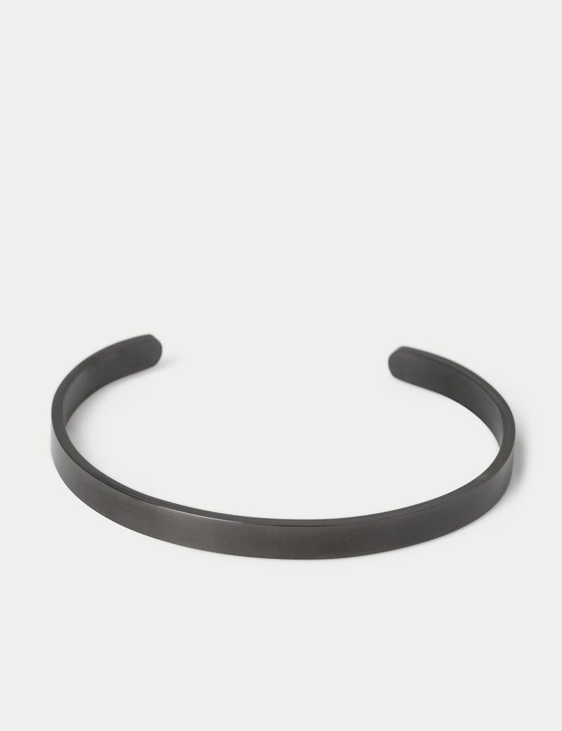 Stainless steel thin cuff bracelet, imported from the UK