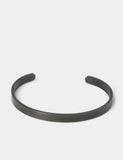 Stainless steel thin cuff bracelet, imported from the UK