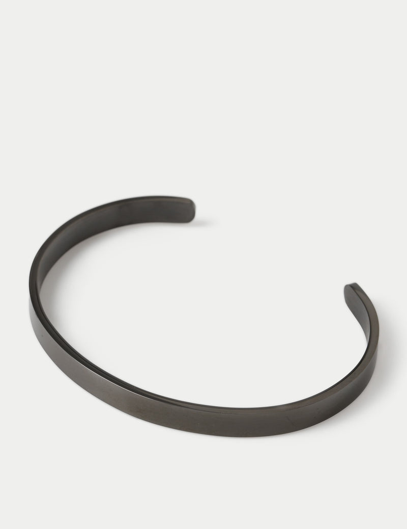 Stainless steel thin cuff bracelet, imported from the UK