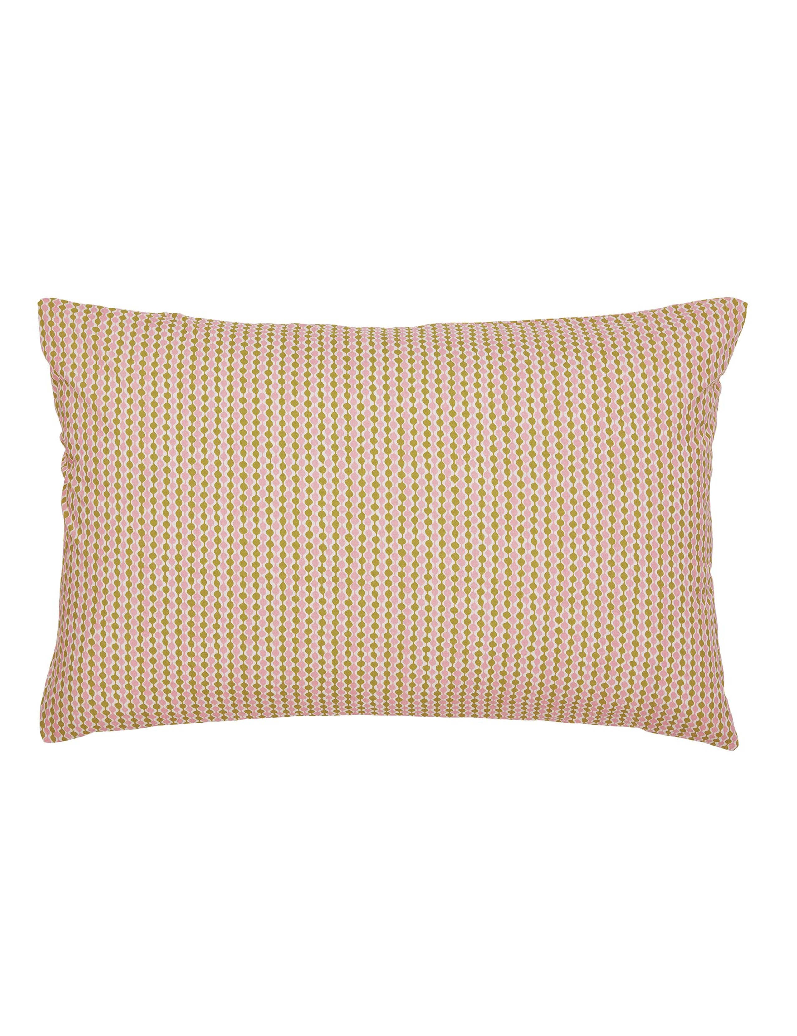 Land & Shore standard pillowcase pairs geometric pattern, British product